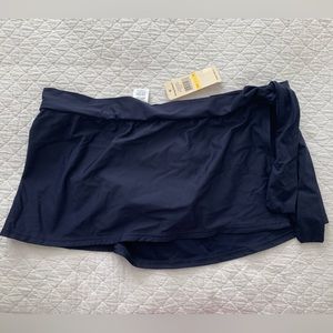 NWT Tommy Bahama Pearl Swim Skirt, Midnight Blue: Medium
